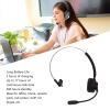 EBTOOLS Mono Headset, Single Ear Office Headset, Cordless Bluetooth Telephone Earphone with Rotatable Mic, 13 Hours Talk Time, for Laptop, Cell Phone, Bluetooth Devices view 4