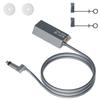 AstroniSync Ethernet Adapter for Starlink Gen 2 Wired External Network. Extend RJ45 Port for Starlink V2. Easy Setup, High-Speed, Stable Adapter Kit for Starlink Gen 2 Routers. view 1