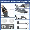 AstroniSync Ethernet Adapter for Starlink Gen 2 Wired External Network. Extend RJ45 Port for Starlink V2. Easy Setup, High-Speed, Stable Adapter Kit for Starlink Gen 2 Routers. view 4