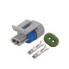Chunsu 2/5/10/20 Sets 2 Pin Female Lntake Air Temp Temperature Sensor Plug Waterproof Electrical Wire Female Connector 12162197(2p Female A,10 Sets) view 2