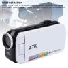 ciciglow Video Camera, 2.7K 48MP Digital Camcorder, 18X Digital Zoom Webcam Video Recorder with 3 Inch Rotation Screen, Remote Control, Fill Light for Traveling Vlogging, 128GB Expandable view 2