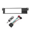 BINGLEI Car InteriorRadio Panel Car 1 Din Radio Fascia Adaptor Panel Fit for BMW 3 Series E46 1998-2005 CD DVD Stereo Frame Installation Kit Decoration,Radio Panel view 2