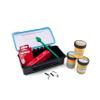 Berkley PowerBait Trout Dough Molding Starter Kit, Waterproof Box Includes 3 Jars of Trout Dough, 1 Molder, 1 Honeyworm Mold, and 1 Spoon Mold, 1 Hook Remover, 10 Trout Rigs, 3 Swivels, and 2 Weights view 1