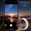 Diyeeni Smart Ring Fitness Tracker, Multi Sports Modes Water Gesture Camera Control, Wearable Smart Ring with Charging Case for Men Women, Support Map Tracking, 24h view 3