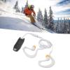 IPX8 MP3 Player, 8GB Sport Swim Music Player with Earphone Rechargeable USB Music Player for Swimming Diving Running (Black) view 4