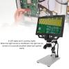 1600X Magnification 12MP 1080P Microscope with Extra Long Stand, Adjustable Brightness LED Lights, 9 inch LCD Display for Plants Rocks Circuit Boards Observation view 3