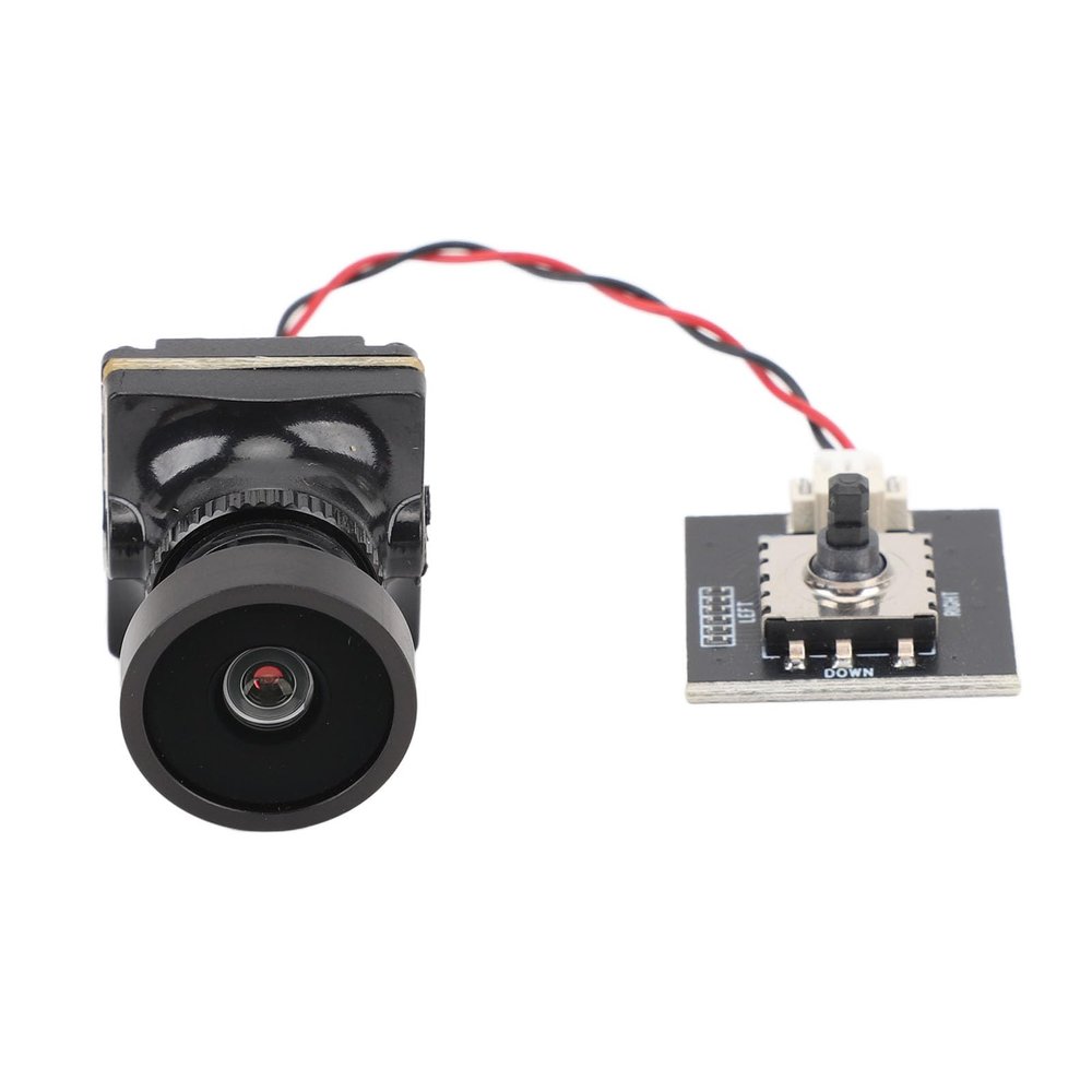 Alomejor 1500TVL WDR Wide Dynamic Range Starlight Sensor Miniature FPV Camera Lens 125 Degree FOV OSD Adjustment