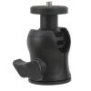 Tripod Ball Head, Ball Head ABS U Shaped Groove 360 Degrees Rotatable Tripod Head Ball Head Mount with 1/4in Screw for Phone Bracket, LED Photography Light, Microphone view 1
