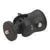 Tripod Ball Head, Ball Head ABS U Shaped Groove 360 Degrees Rotatable Tripod Head Ball Head Mount with 1/4in Screw for Phone Bracket, LED Photography Light, Microphone view 2