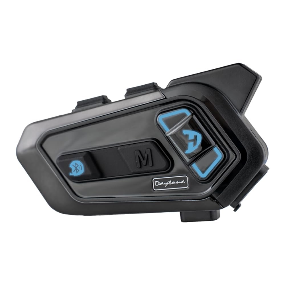 Motorcycle Bluetooth Headset with DSP Audio & CVC 12th Gen Noise Reduction  Universal Helmet Communication System with Voice Command, Motorcycle Intercom 30H Backup, Long Range 8-Rider Intercom