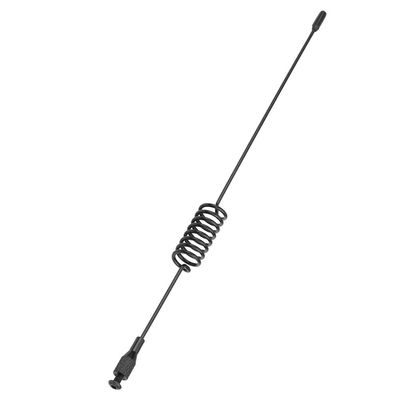 RC Crawler Accessories, Black Metal RC Car Simulation Antenna Remote Control Vehicle Decoration Simulation Antenna for -4 RC Crawler Car (Length 175MM)