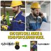 Frewico Wearable Bluetooth Speaker IP67 Waterproof Wireless Speaker with Phone Brightness LED,ENC Built-in Mic,Magnetic Clip-on,18H Playtime,Glove-Friendly Buttons,Portable for Hands-Free Music/Calls view 3