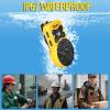 Frewico Wearable Bluetooth Speaker IP67 Waterproof Wireless Speaker with Phone Brightness LED,ENC Built-in Mic,Magnetic Clip-on,18H Playtime,Glove-Friendly Buttons,Portable for Hands-Free Music/Calls view 4