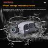 Motorcycle Bluetooth Headset with HD Cam, DSP Audio & CVC 12th Gen Noise Reduction Universal Helmet Communication System with Bluetooth Camera, Motorcycle Intercom 30H Backup, 4-Rider Intercom view 3