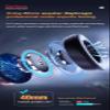 Motorcycle Bluetooth Headset with HD Cam, DSP Audio & CVC 12th Gen Noise Reduction Universal Helmet Communication System with Bluetooth Camera, Motorcycle Intercom 30H Backup, 4-Rider Intercom view 4