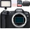 Canon EOS R8 Mirrorless Camera (Body Only) + LED Video Light + Camera Case + 64GB Memory (9pc Bundle) (Renewed) view 1