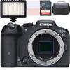 Canon EOS R7 Mirrorless Camera (Body Only) + LED Video Light + Camera Case + 64GB Memory (10pc Bundle) (Renewed) view 1
