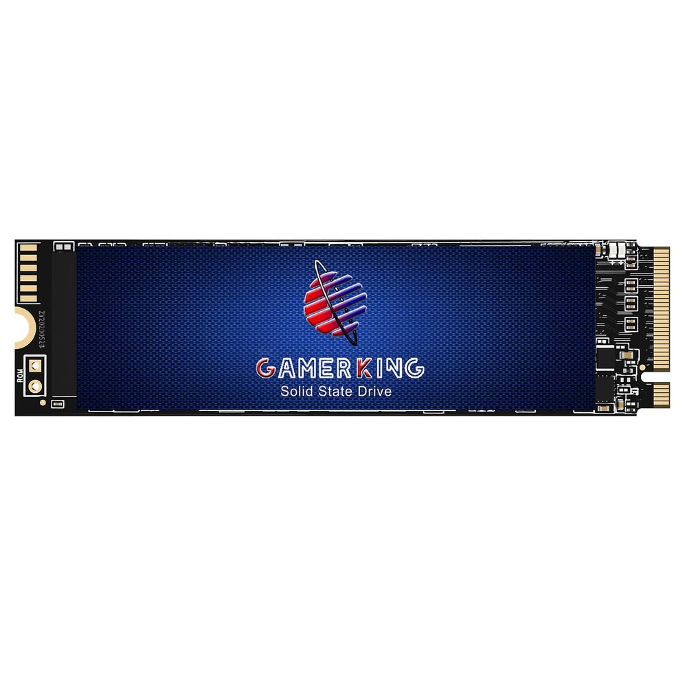 GAMERKING 512GB M.2 NVME SSD 2280 PCIe 3.0 Gen 3 x4, Internal Solid State Drive up to 2600MB/s 3D NAND Flash M Key Low Power Consumption Disk, Upgrade Storage for Desktop, Laptop