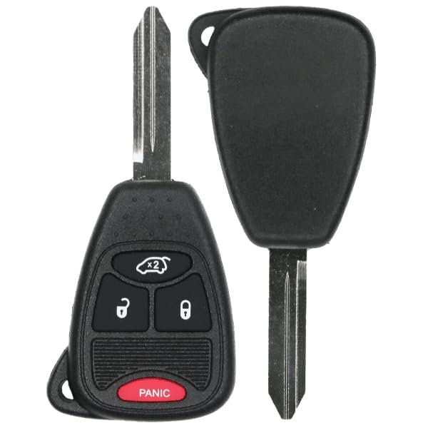 KEYS4LESS Replacement Keyless Remote Head Key Fob Compatible with Avenger 2014 FCC OHT692427AA OHT692713AA Part Number 56040649AC 56040649 05175789AA 05175786AA