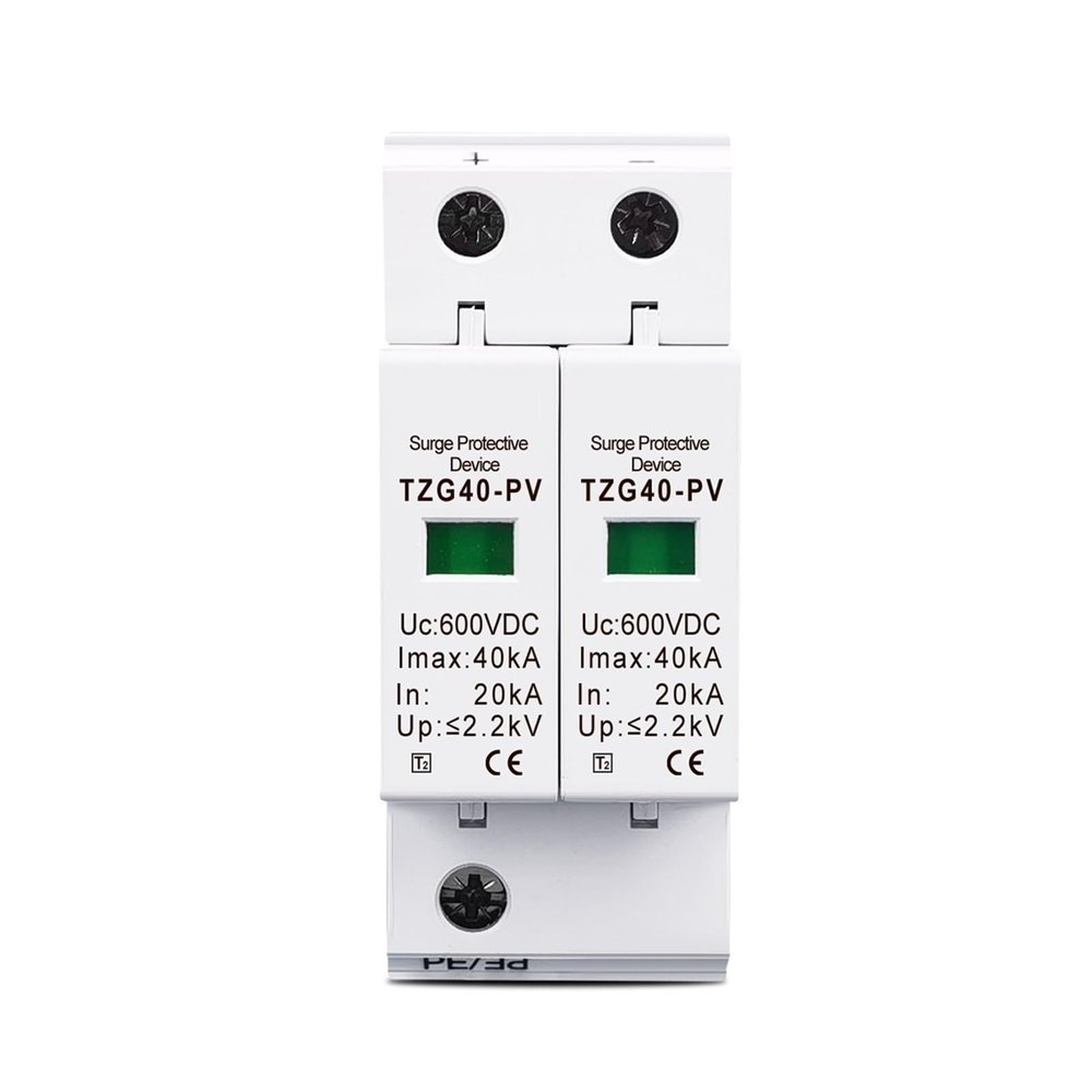 Boartechs Voltage Surge Arrester Device DC-SPD 600V 20KA~40KA House Surge Protector Protective Low-Voltage Arrester Device