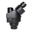 Microscope Accessories Kit 3.5X-90X Simul Focal Trinocular Zoom Stereo Microscope Head synchronous Industrial Microscope Head 0.5X 2.0X Auxiliary Len(3.5-90X) view 3