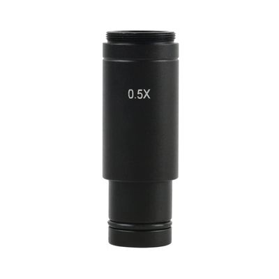 Microscope Accessories Kit 0.5X 0.4X 1.0X C Mount Microscope Adapter 23.2mm Electronic Eyepiece Reduction Lens 0.5X Microscope Relay Lens for CCD Camera(0.5X Adapter)