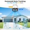 4K PT PoE Outdoor Wired Security Camera System Home Wired Cameras Video Surveillance view 2