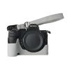 BMAOLLONGB Z5 II/Z6 II Case, Handmade Genuine Real Leather Half Camera Case Bag Cover for Nikon Z5 II/Z6 II Bottom Opening Version With Neck And Hand Strap (White) view 2
