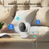 AMOROM 2K Pan-Tilt Indoor Security Camera, 360 Pet/Dog Monitoring, Motion Tracking, Night Vision, 2-Way Audio, Motion Alerts, Compatible with Alexa & Google Assistant (2.4GHz & 5GHz) view 2