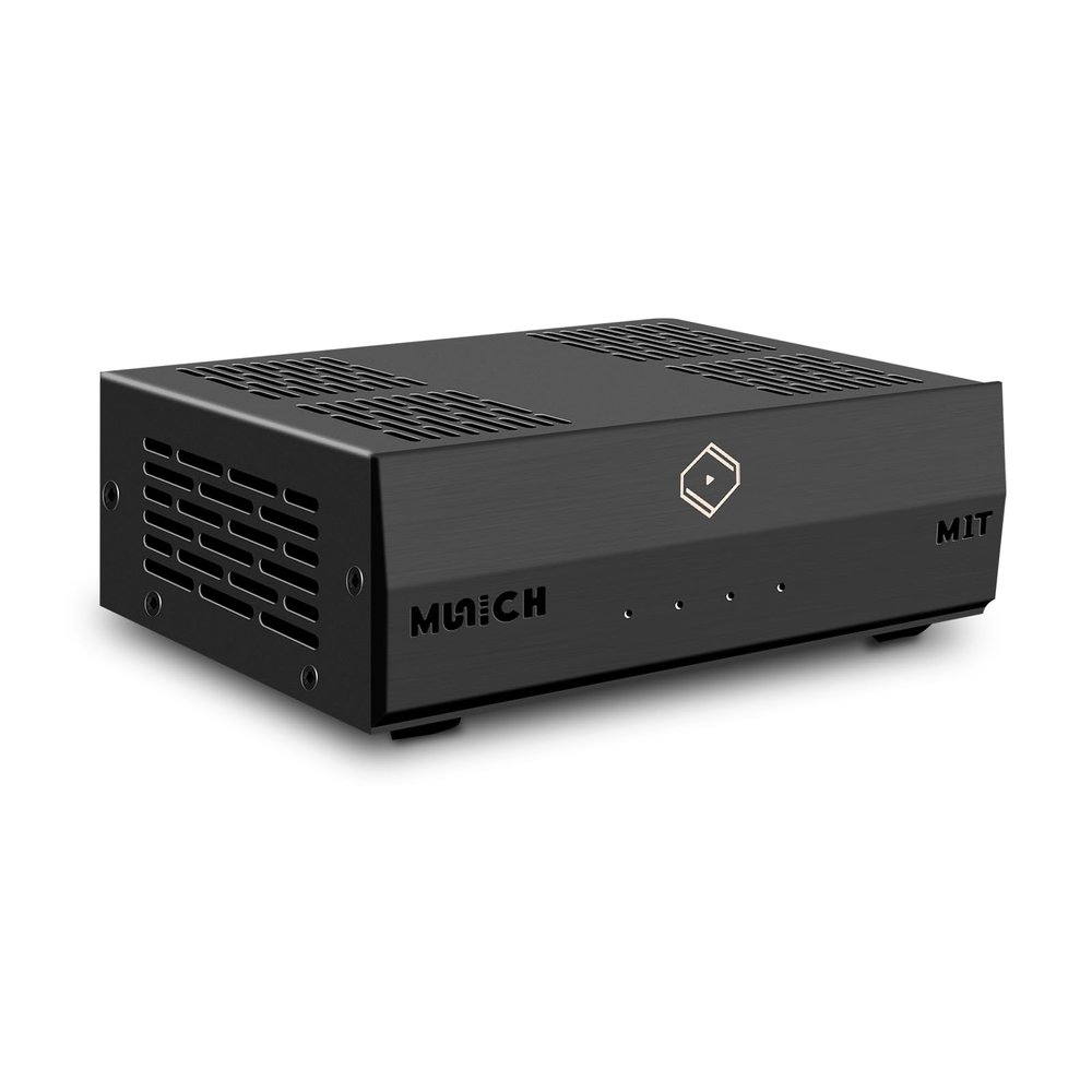 Silent Angel M1T V2 HiFi-Grade Music Transporter, Roon Ready Player, Hi-Res Audio, Music Service and Streaming MQA Decode, DAC, DSD512 PCM768KHz, USB Audio, Proprietary App.