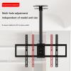 Ceiling TV Mount Bracket - Mabaliwan NGA Katayag NGA Ceiling TV Mount, Naan-Anay A Panaggunay NGA Kisame A TV Mount para Iti 45-80 Pulgada A TV, Swivel Ken Tilt Stand view 3