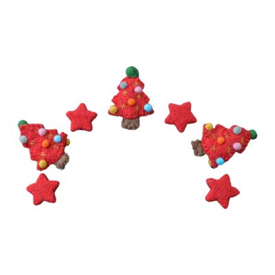 Baby Wool Felt Christmas Tree Set Newborn Photography Props Decoratio