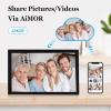 15 Inch HD Smart Digital Photo Frame, Living Room Office Digital Photo Album, Colourful Electronic Photo Frame Advertisement Machine for Birthdays Parties Wedding Parties (US Plug) view 2