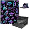 AIRWEE Keyboard Case for iPad Pro 12.9 inch 6th Generation 2022,for iPad Pro 12.9" 5th Gen 2021/4th Gen 2020 Case with Keyboard & Pencil Holder,Clear Rotate Stand for iPad 12.9 Pro Case,Magic Potion view 1