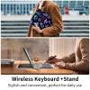 AIRWEE Keyboard Case for iPad Pro 12.9 inch 6th Generation 2022,for iPad Pro 12.9" 5th Gen 2021/4th Gen 2020 Case with Keyboard & Pencil Holder,Clear Rotate Stand for iPad 12.9 Pro Case,Magic Potion view 3