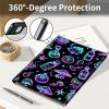 AIRWEE Keyboard Case for iPad Pro 12.9 inch 6th Generation 2022,for iPad Pro 12.9" 5th Gen 2021/4th Gen 2020 Case with Keyboard & Pencil Holder,Clear Rotate Stand for iPad 12.9 Pro Case,Magic Potion view 4