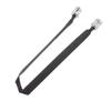 2PCS Door Window Pass Through Flat Coaxial Cable SO239 UHF Female to UHF Female 40cm/15.75inch view 2