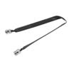 2PCS Door Window Pass Through Flat Coaxial Cable SO239 UHF Female to UHF Female 40cm/15.75inch view 4