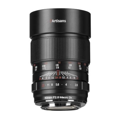 7artisans 60mmF2.8 Macro 2X Manual Focus Full Frame Mirrorless Camera Lens Compatible for Nikon Z-Mount Cameras Z5 Z6 Z6II Z7 Z7II Z9 etc.