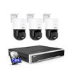 ANNKE 3K Security Camera System with PT Auto-Tracking, 3pcs 3K PoE Cameras Home Surveillance Wired Outdoor with 340Pan 105Tilt, 32CH H.265+ NVR, 2-Way Audio, Color Night Vision,(4TB HDD Included) view 1