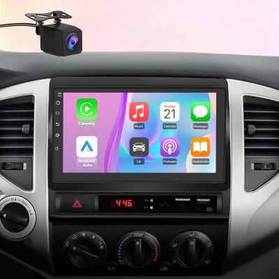 Junsun 5G WiFi Car Radio for Toyota Tacoma 2005-2015,Support JBL Sound System,Wireless CarPlay/Android Auto,GPS DSP RDS,Upgrade Bluetooth 5.0 with HD Backup Camera 2GB RAM 32GB ROM