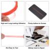 MECCANIXITY 3Pcs 10mm(3/8 inch) x 10m Phone Repair Adhesive Tape LCD Screen Repair Sticker Double Sided for Cell Phone Tablet Laptop Clear Red view 3