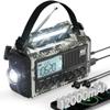 Emergency Radio, Real 12000mAh Long Lasting, Hand Crank for Emergency Power, AM/FM/SW/ 7 NOAA Weather Bands,SOS, Cell Phone Charger, Bright Flashlight, Portable Solar Radio for Outdoor/Survival Kit view 1