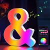 Light Up Letters Marquee Letter LED Lights Music Sync RGB Color Changing view 1