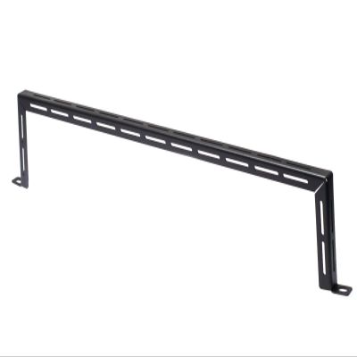 19" L-Shaped Cable Strain Relief Bracket, 4" Offset