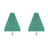 2PCS Log Periodic UWB Antenna 1.35-9.5GHz 5-6dB Gain Ultra Wideband Logarithmic Antenna SMA Connector for Industrial view 1