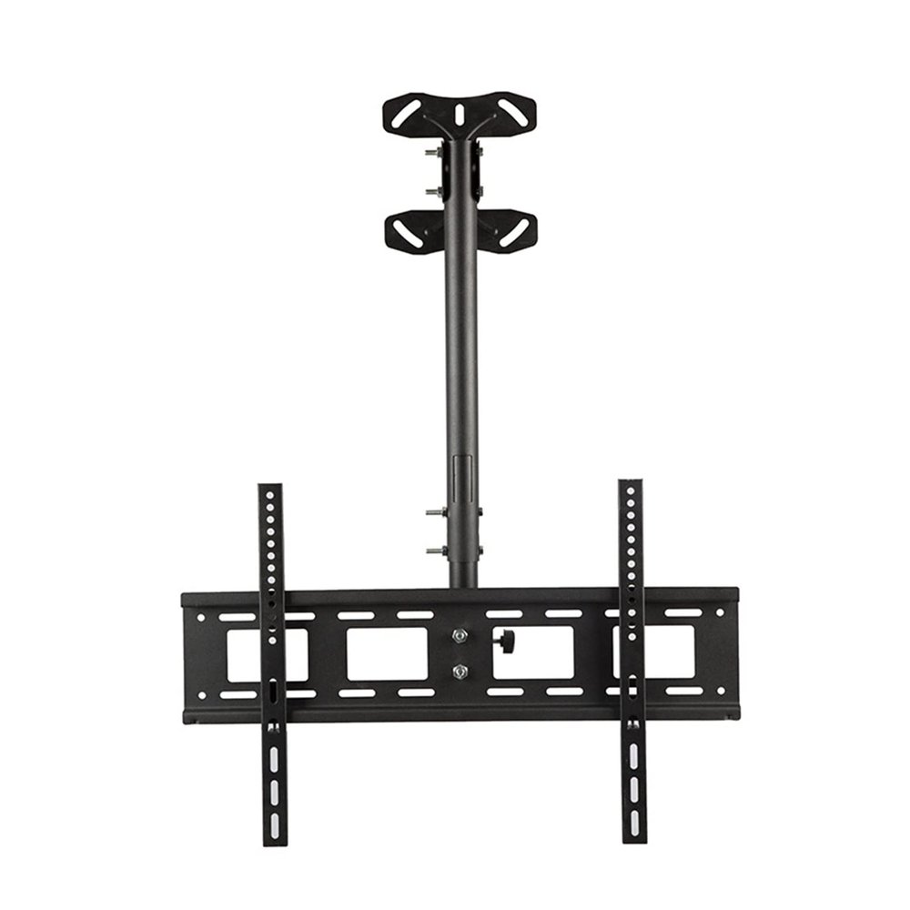 Adjustable Ceiling TV Mount Bracket, Tilt Swivel Telescopic Bracket Fits 32-70 Inch TVs, Fit Flat and Vaulted Ceiling, with Loading 40kg/88Lbs