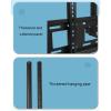 Adjustable Ceiling TV Mount Bracket, Tilt Swivel Telescopic Bracket Fits 32-70 Inch TVs, Fit Flat and Vaulted Ceiling, with Loading 40kg/88Lbs view 4