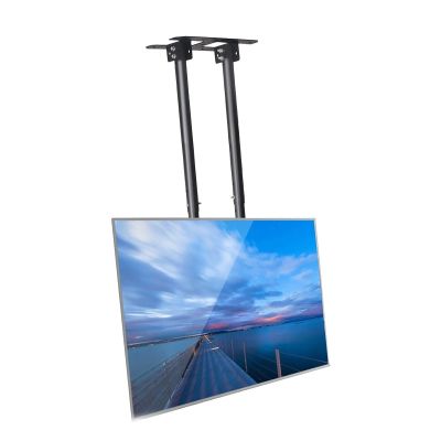 tv Wall Mount,Wall Mount tv Bracket, Ceiling TV Mount, Adjustable TV Mount Bracket, 2 Post Single Screen TV Mount, Tilt TV Mount for 55-120 Inch TVs, Ceiling Mount, Max 900x600mm
