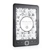 Docooler eReader, 6 Inch Glimmer-Free and Eye-Friendly Screen Reader, 8G of Storage PDF Reader with Protective Case, LED Display Light, Video, Audio, Dark Mode Option - Black view 1